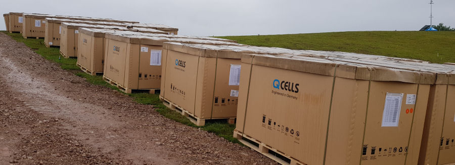 Panels delivered