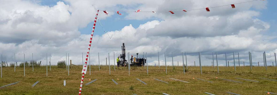 Pile driving